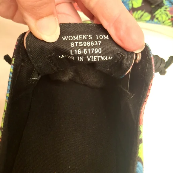 SPERRY TOP SIDER TROPICAL PRINT EUC - Picture 8 of 16